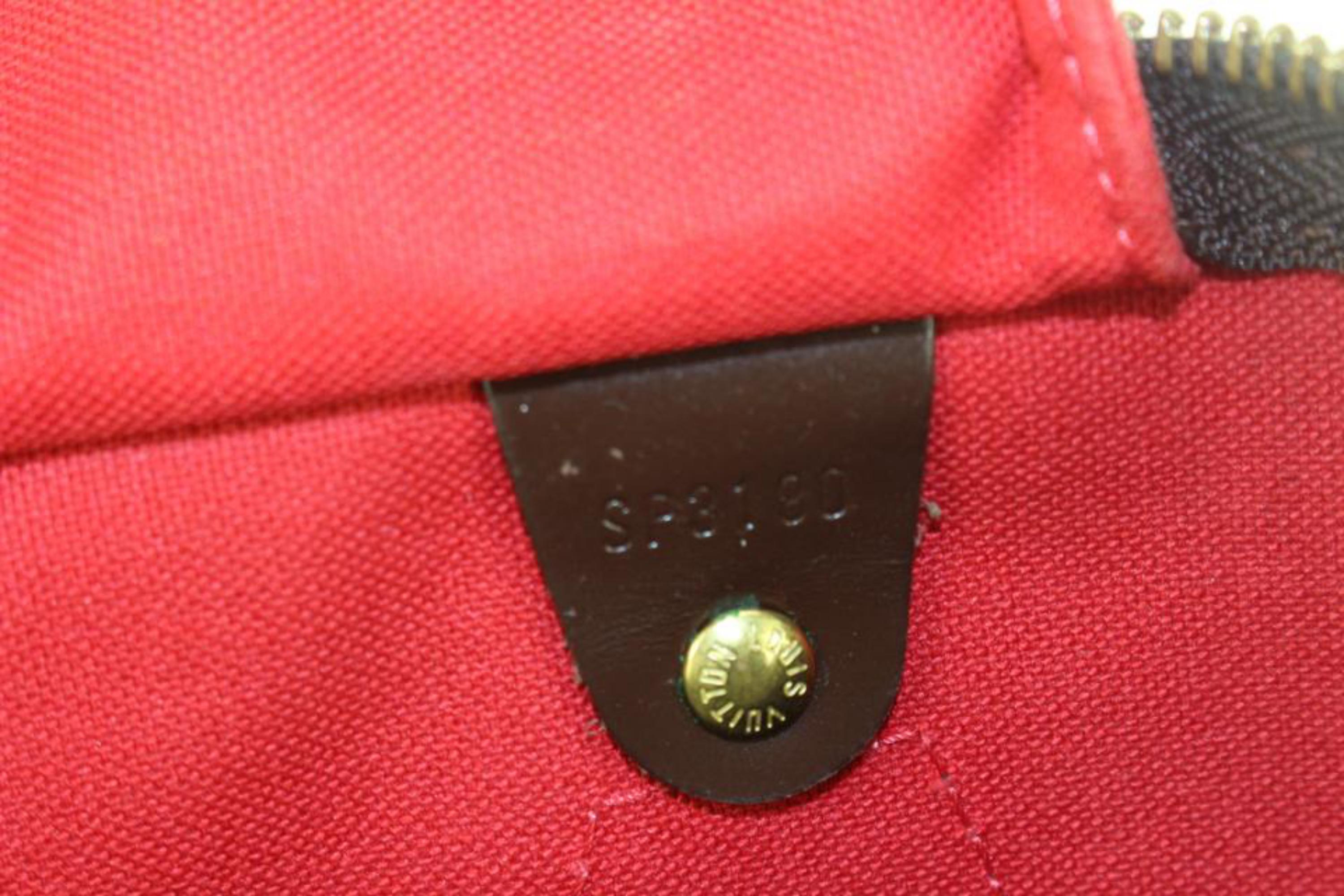 Louis Vuitton Damier Ebene Speedy 30 Boston Bag 53lz62s For Sale 2