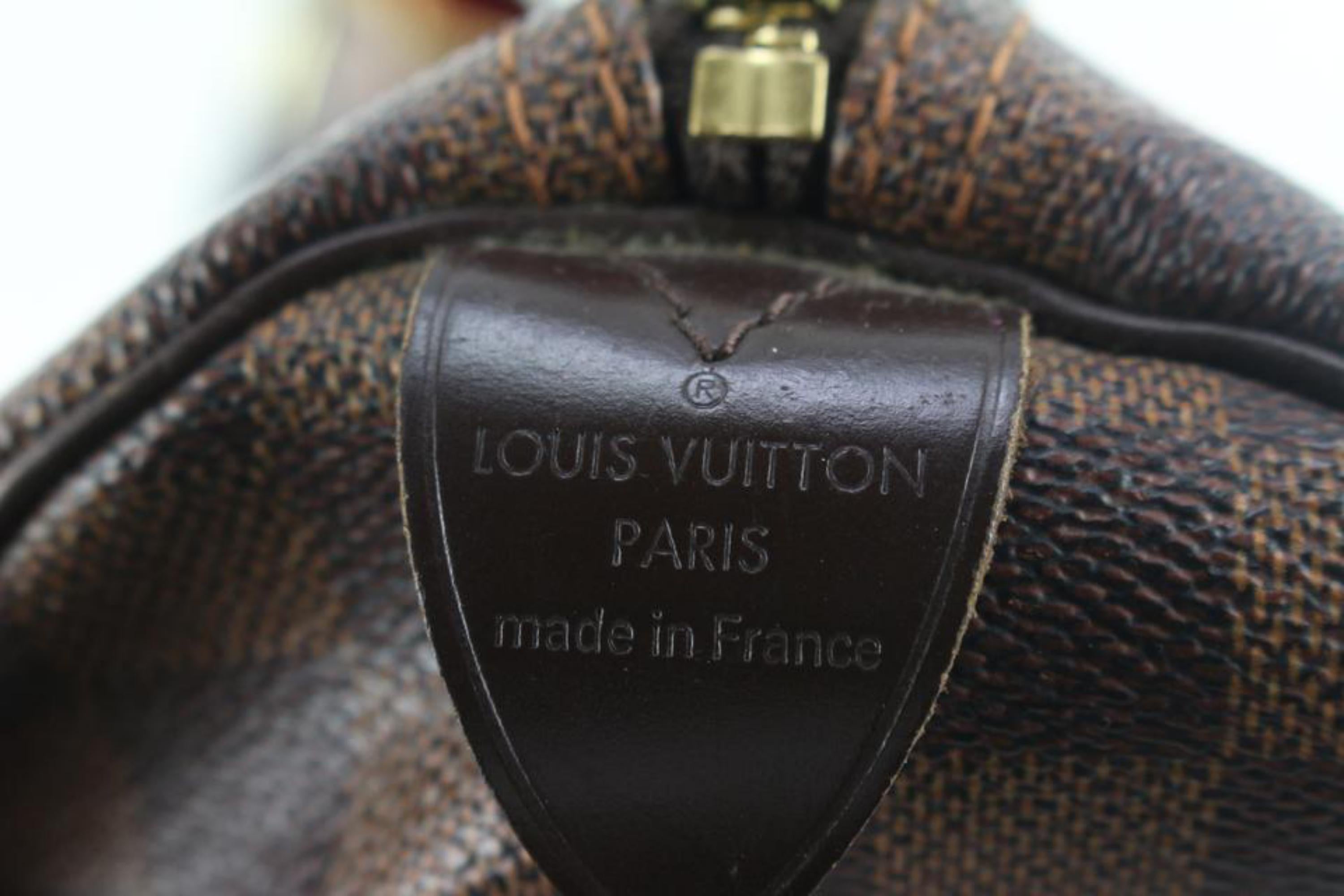 Louis Vuitton Damier Ebene Speedy 30 Boston Bag 53lz62s For Sale 3