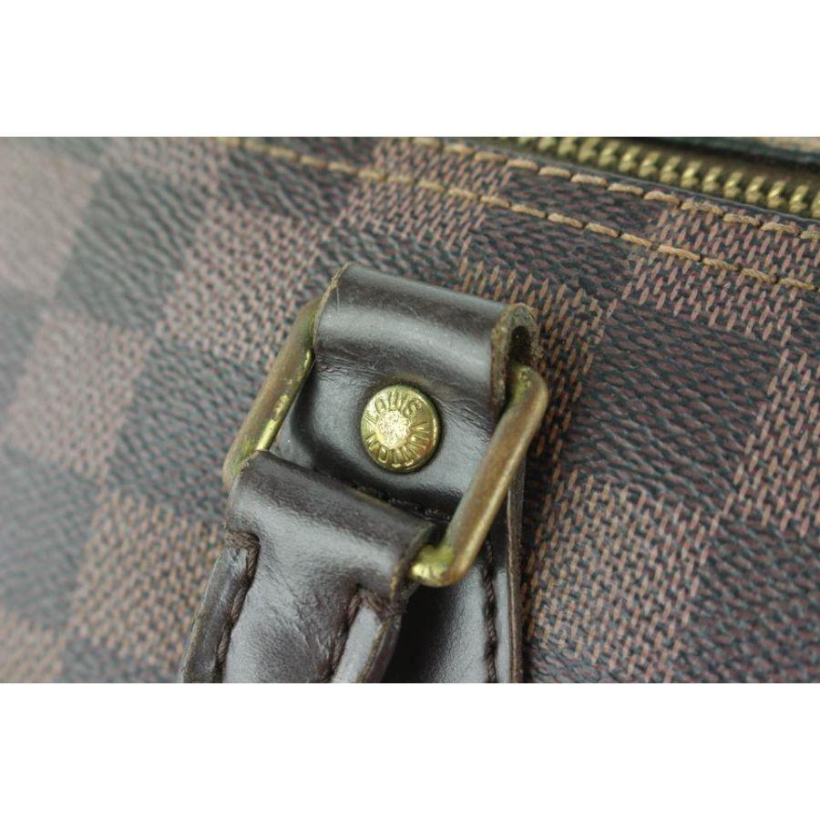 Louis Vuitton Damier Ebene Speedy 30 Boston Bag  715lvs622  For Sale 2