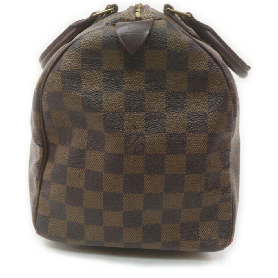 Black Louis Vuitton Damier Ebene Speedy 30 Boston Bag 863139 For Sale
