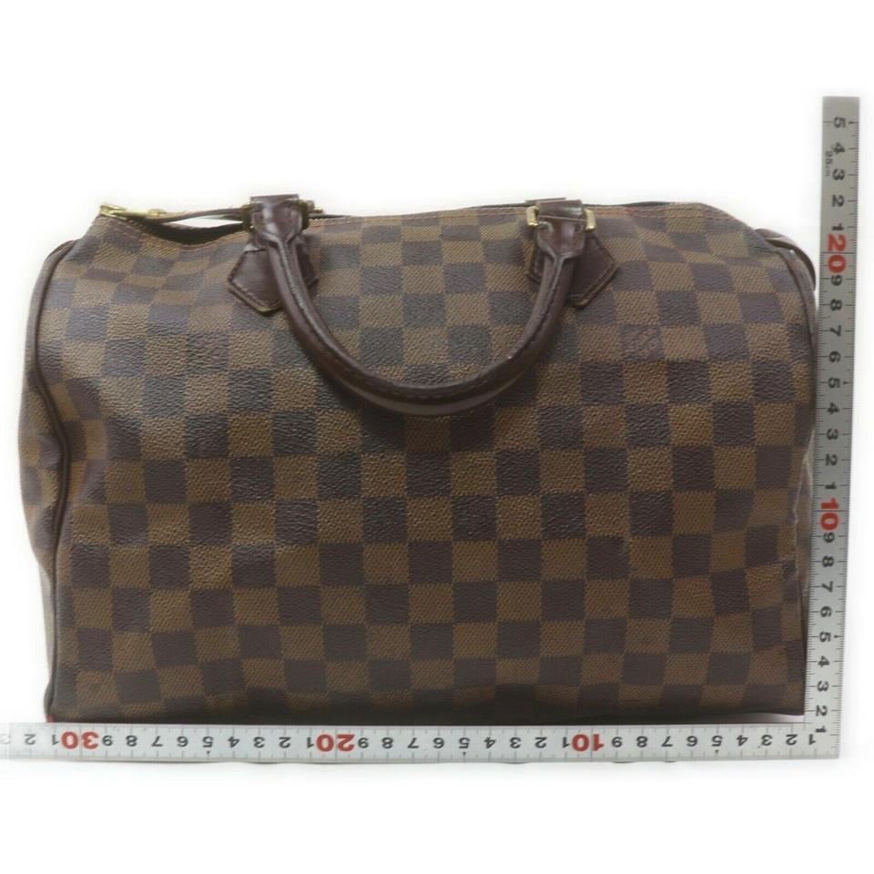 Women's Louis Vuitton Damier Ebene Speedy 30 Boston Bag 863139 For Sale