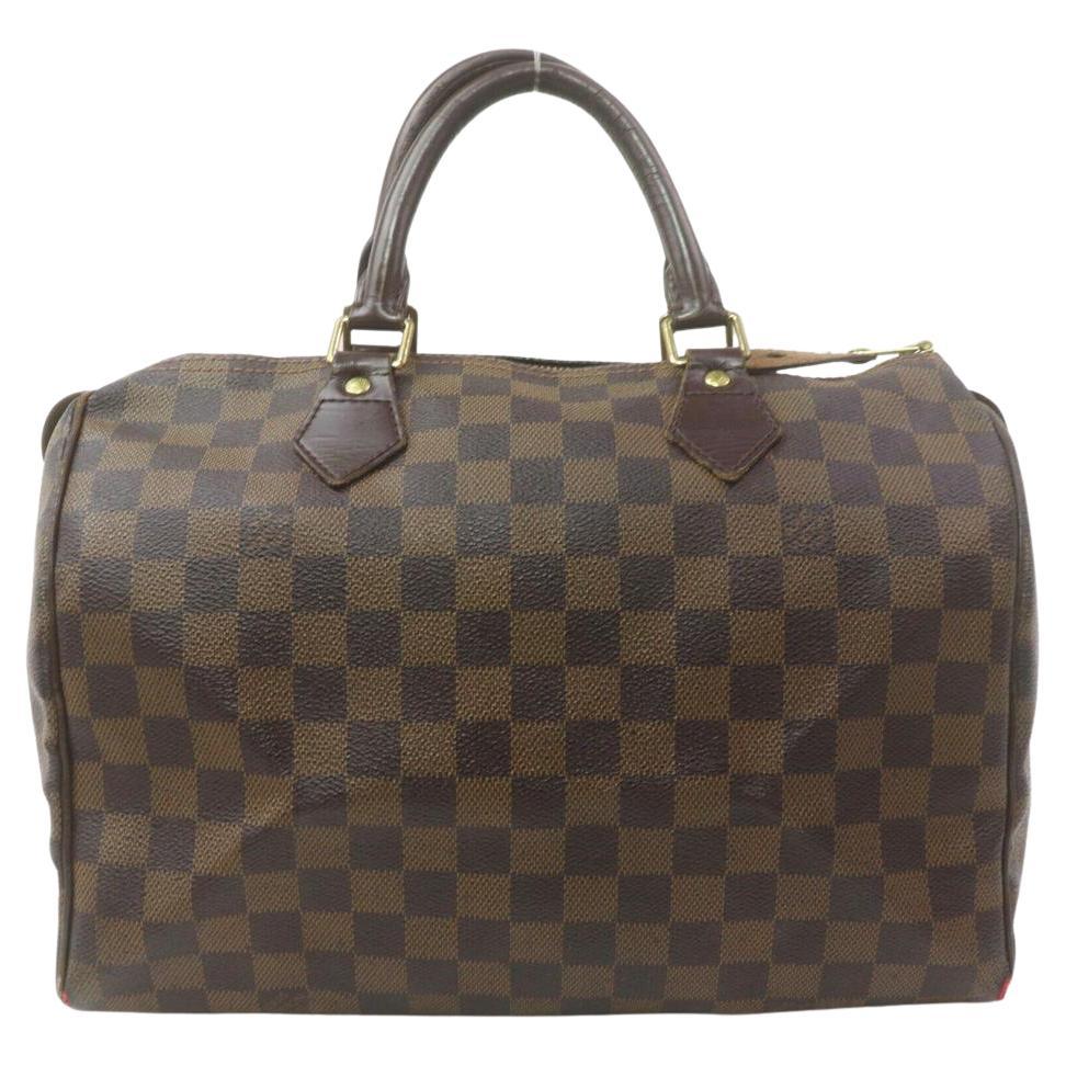 Louis Vuitton Damier Ebene Speedy 30 Boston Bag 863139 For Sale
