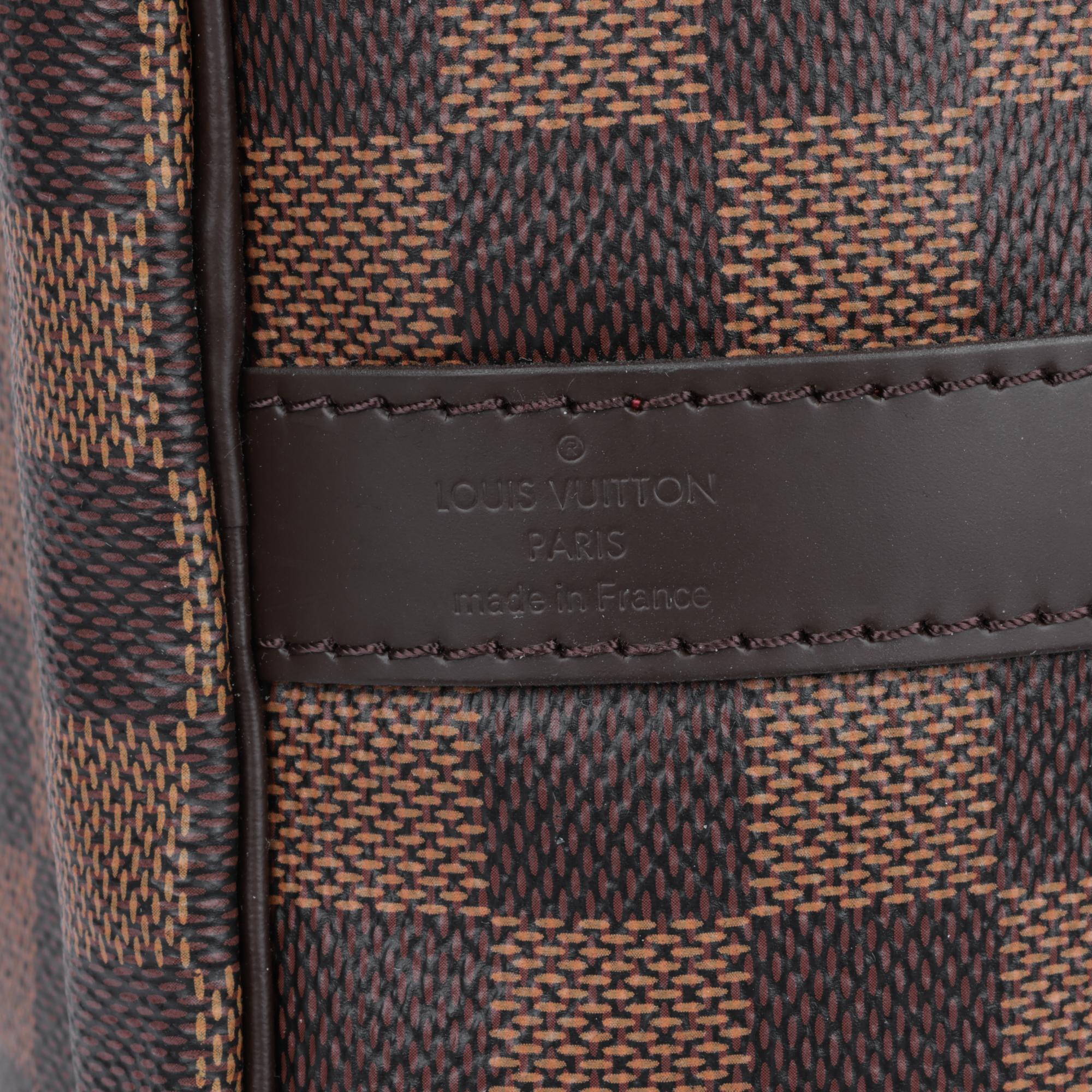 LOUIS VUITTON Damier Ebene Speedy 35 Bandoulière 6