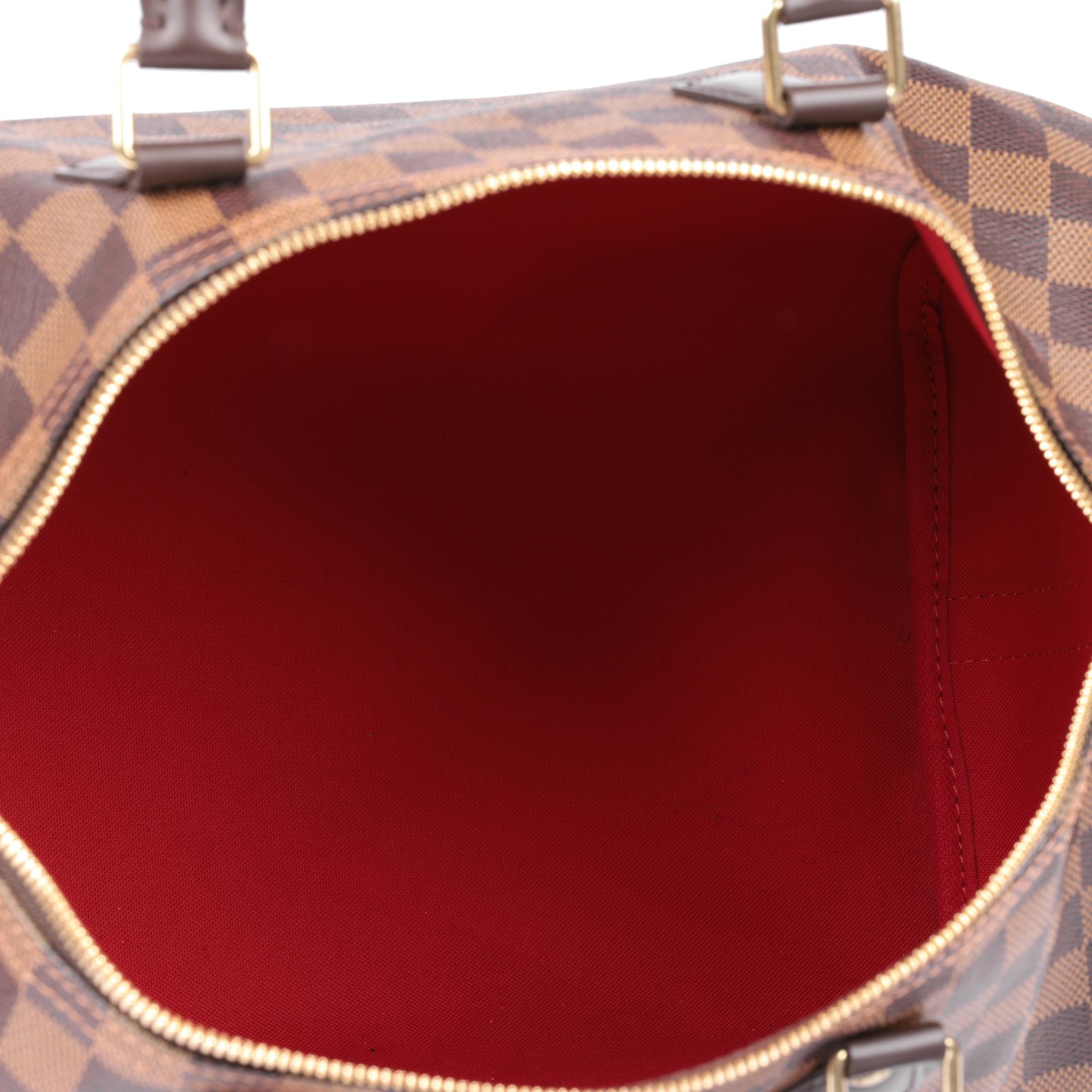 LOUIS VUITTON Damier Ebene Speedy 35 Bandoulière 3