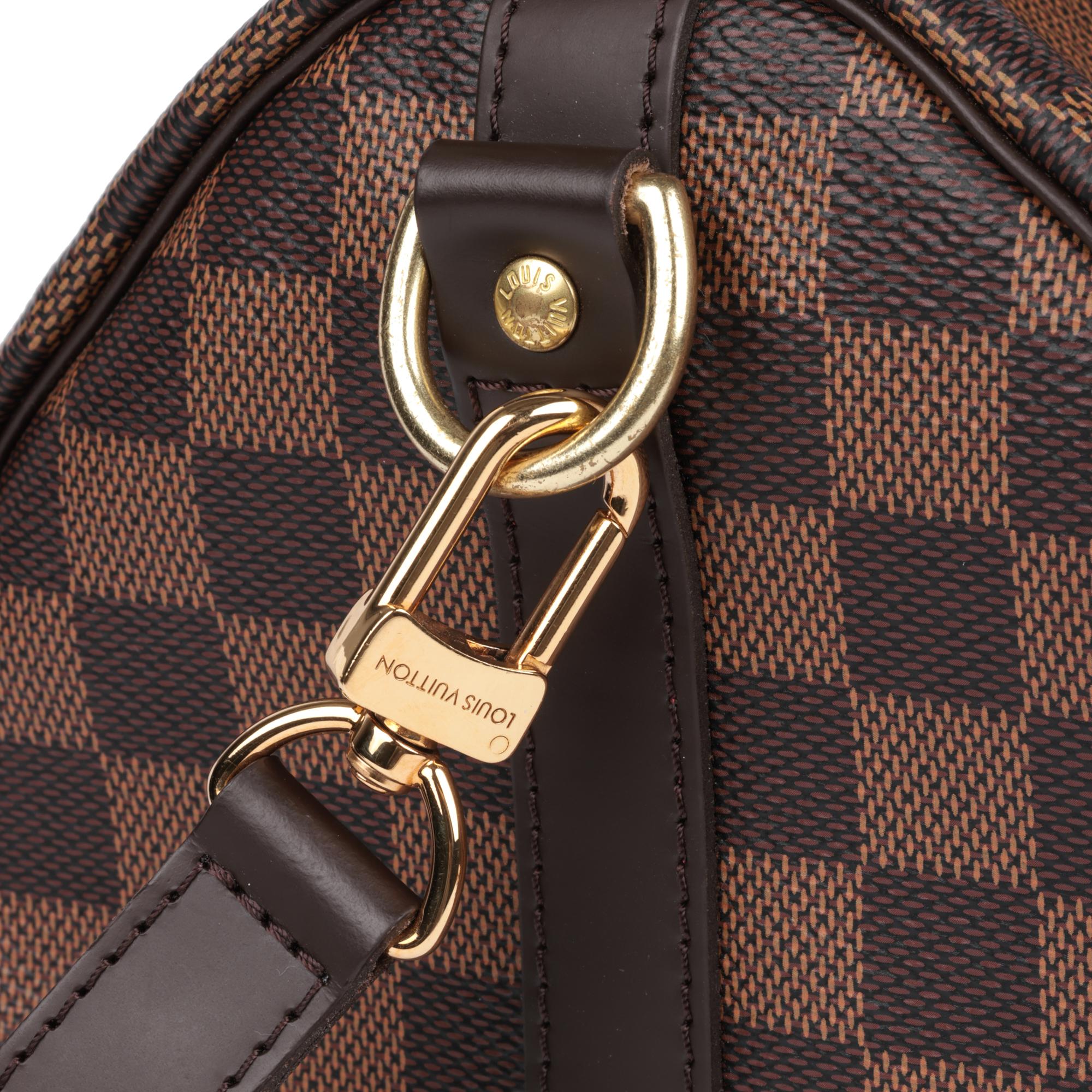 LOUIS VUITTON Damier Ebene Speedy 35 Bandoulière 5