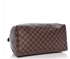 LOUIS VUITTON Damier Ebene Speedy 35, N41363 , Like New