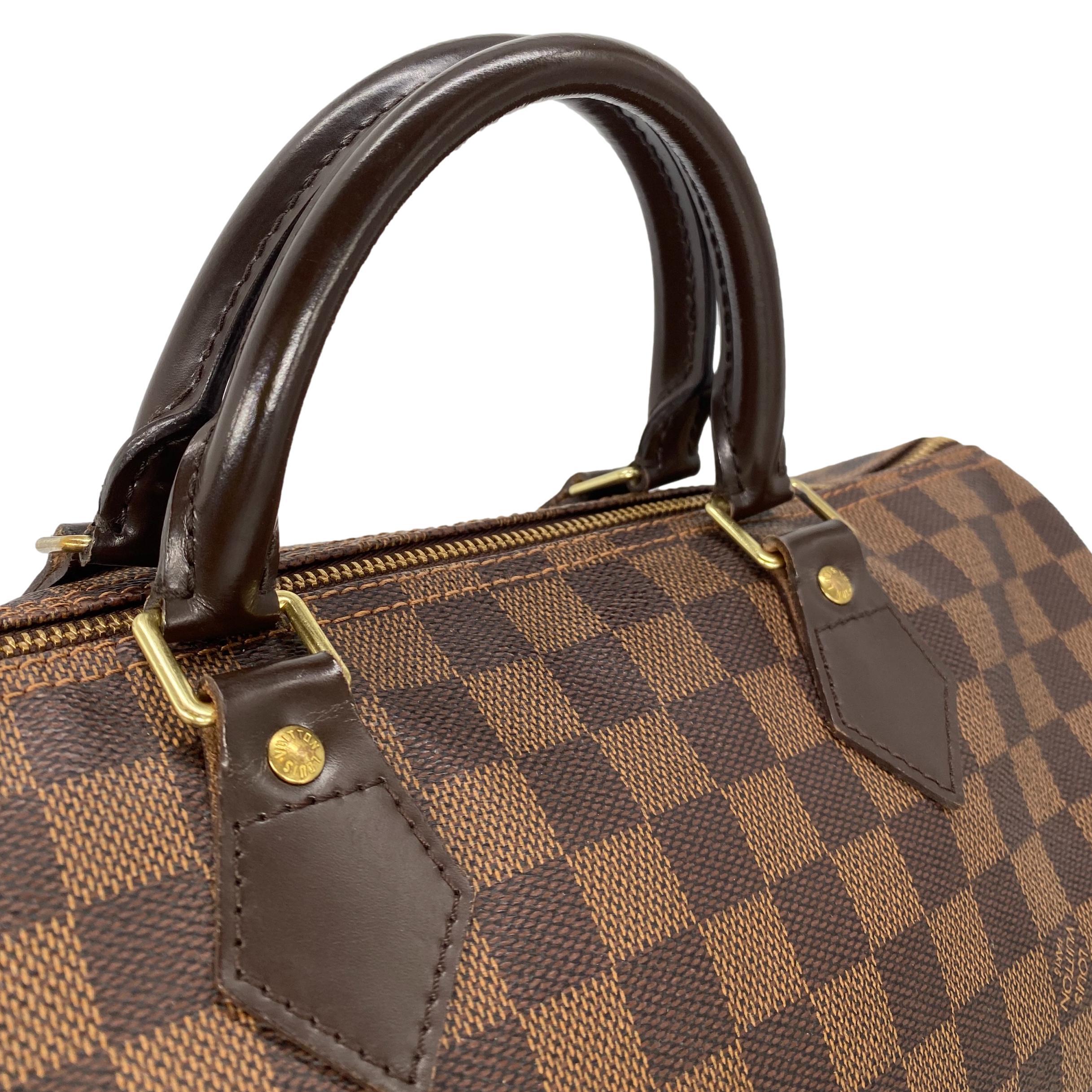 Louis Vuitton Damier Ebene Speedy 35 Top Handle Bag, France 2011. 7