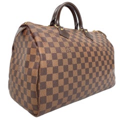 Louis Vuitton Damier Ebene Speedy 35 Top Handle Bag, France 2011.