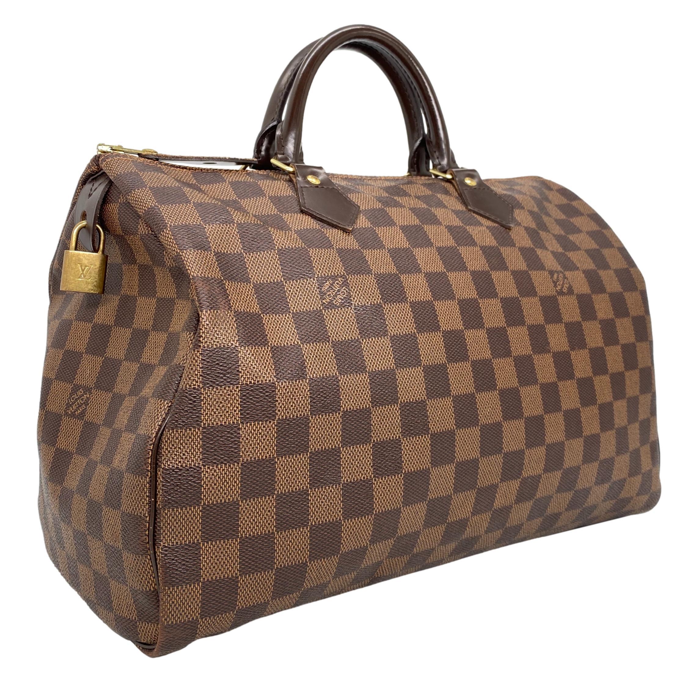 Louis Vuitton Damier Ebene Speedy 35 Top Handle Bag, France 2011. 1