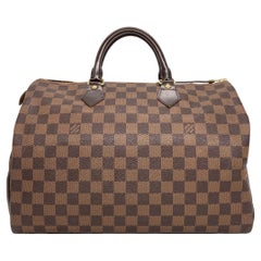 Louis Vuitton Damier Ebene Speedy 35 Top Handle Bag, France 2011.