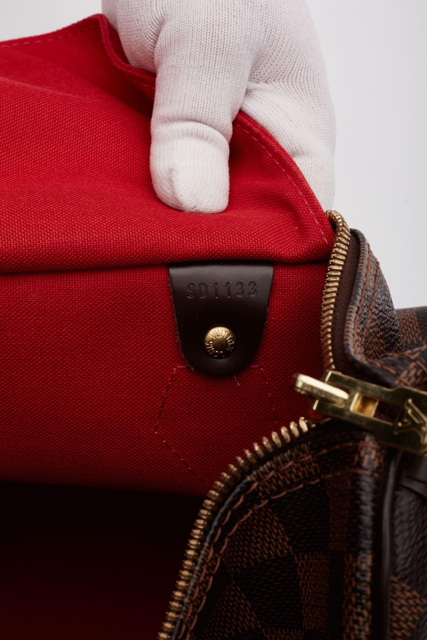 Louis Vuitton Damier Ebene Speedy Bandoulière 35 Bag 5
