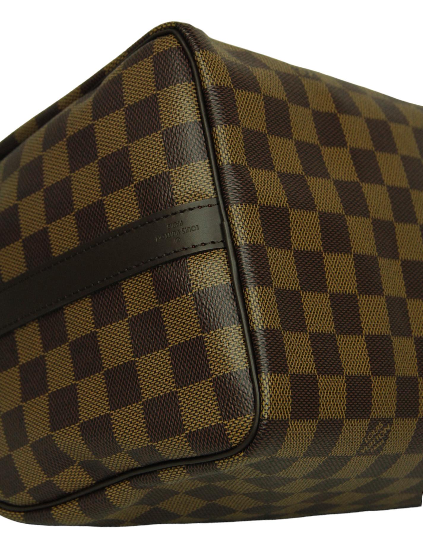 da uomo o donna Borsa Louis Vuitton Damier Ebene Speedy Bandouliere 30