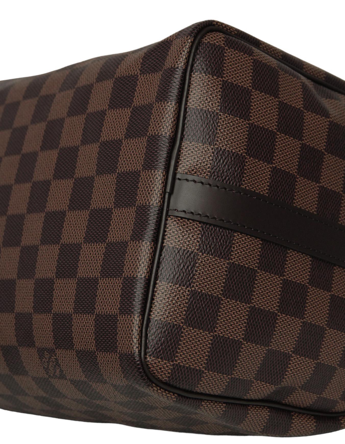 Louis Vuitton Damier Ebene Speedy Bandouliere 30 Bag For Sale 1