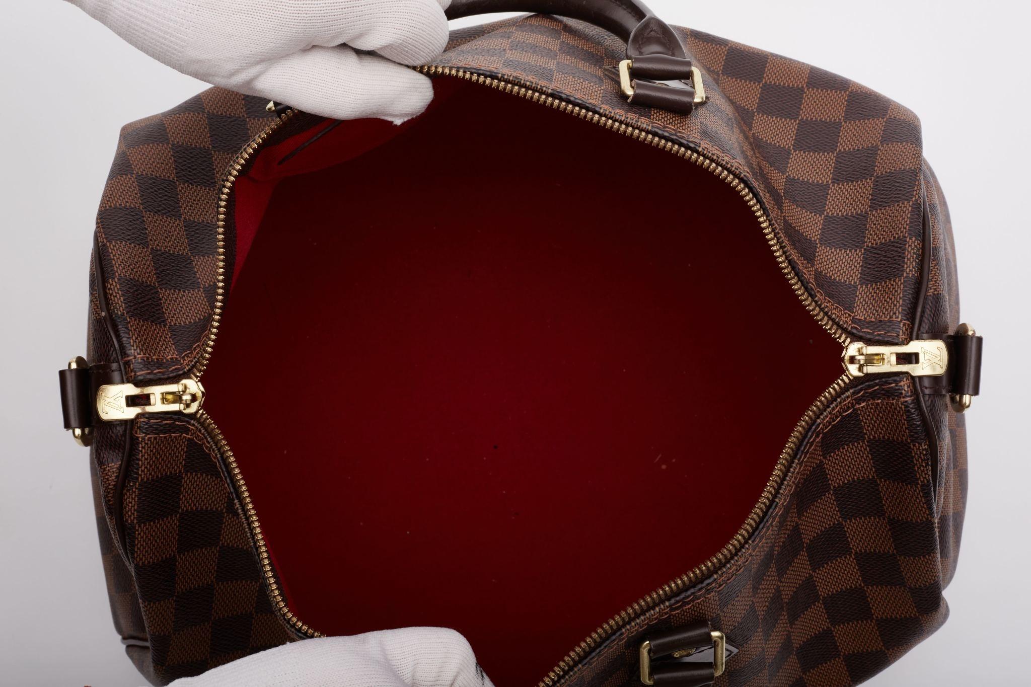 Louis Vuitton Damier Ebene Speedy Bandoulière 35 Bag 4