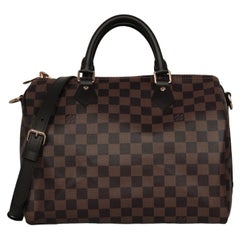 Louis Vuitton Damier Ebene Speedy Bandouliere 30 Bag rt. $1980