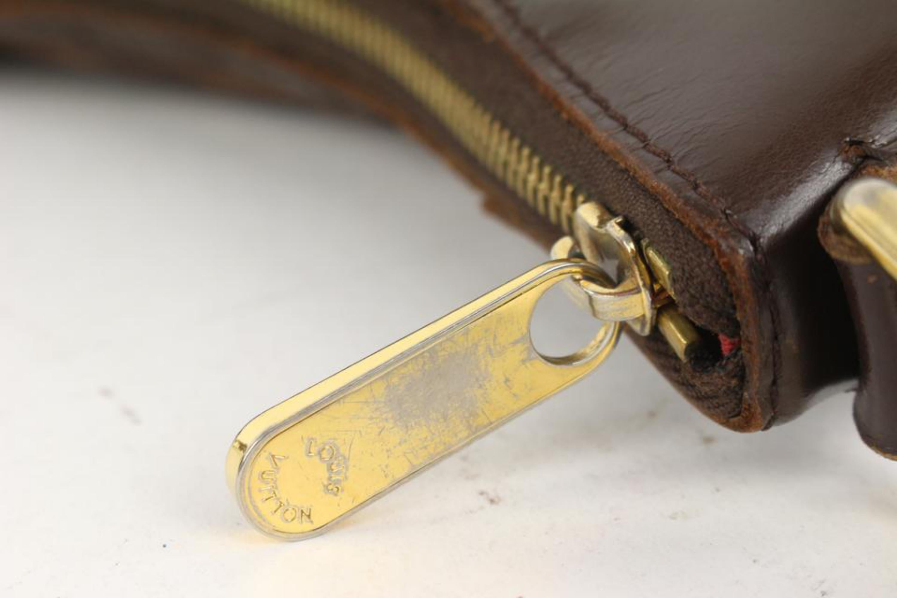 Louis Vuitton Damier Ebene Thames PM Hobo Bag 1LV113 For Sale 1