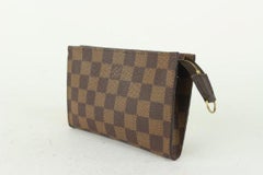 Louis Vuitton Damier Ebene Toiletry Pouch 826lv82