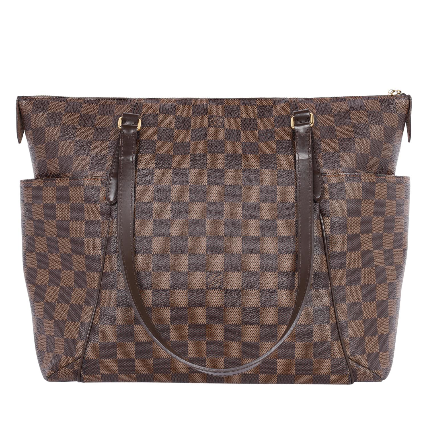 Louis Vuitton Damier Ebene Totally MM Shoulder Bag Brown 5