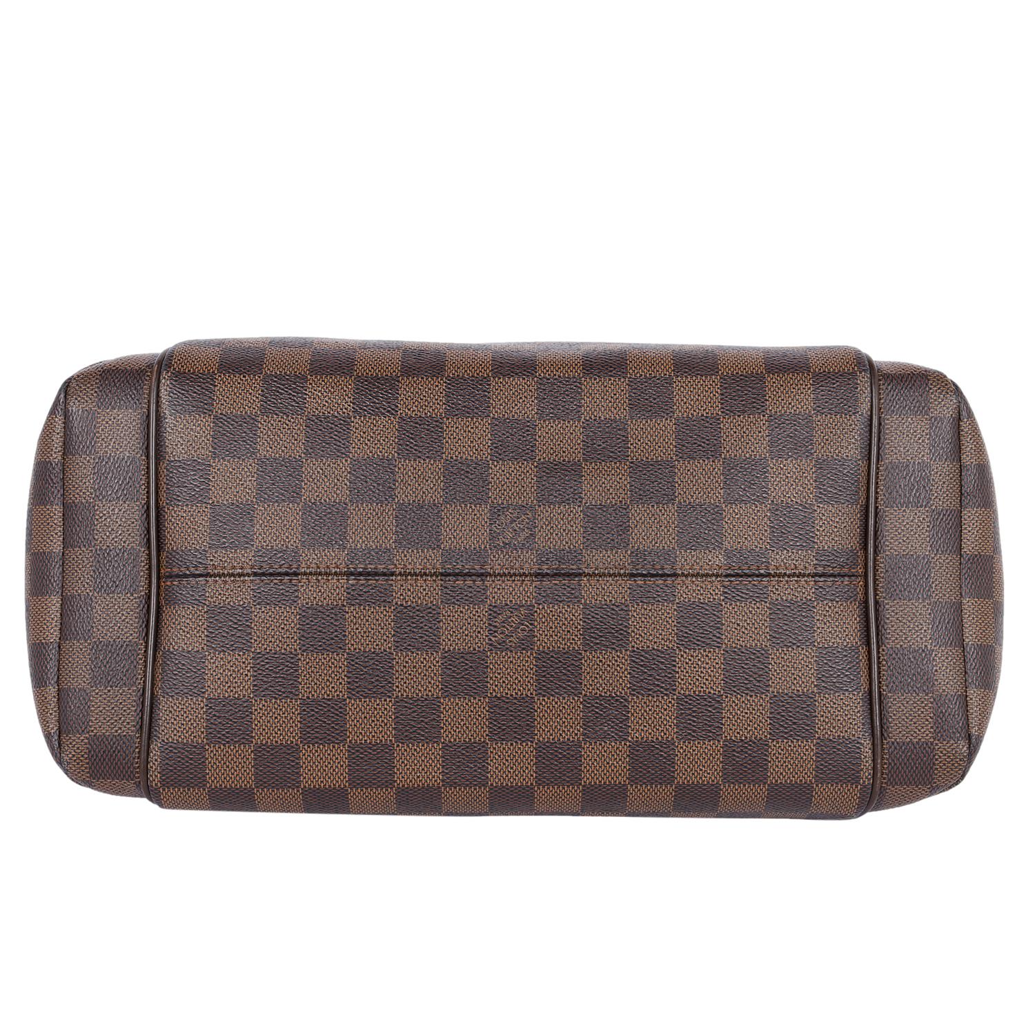 Louis Vuitton Damier Ebene Totally MM Shoulder Bag Brown 8