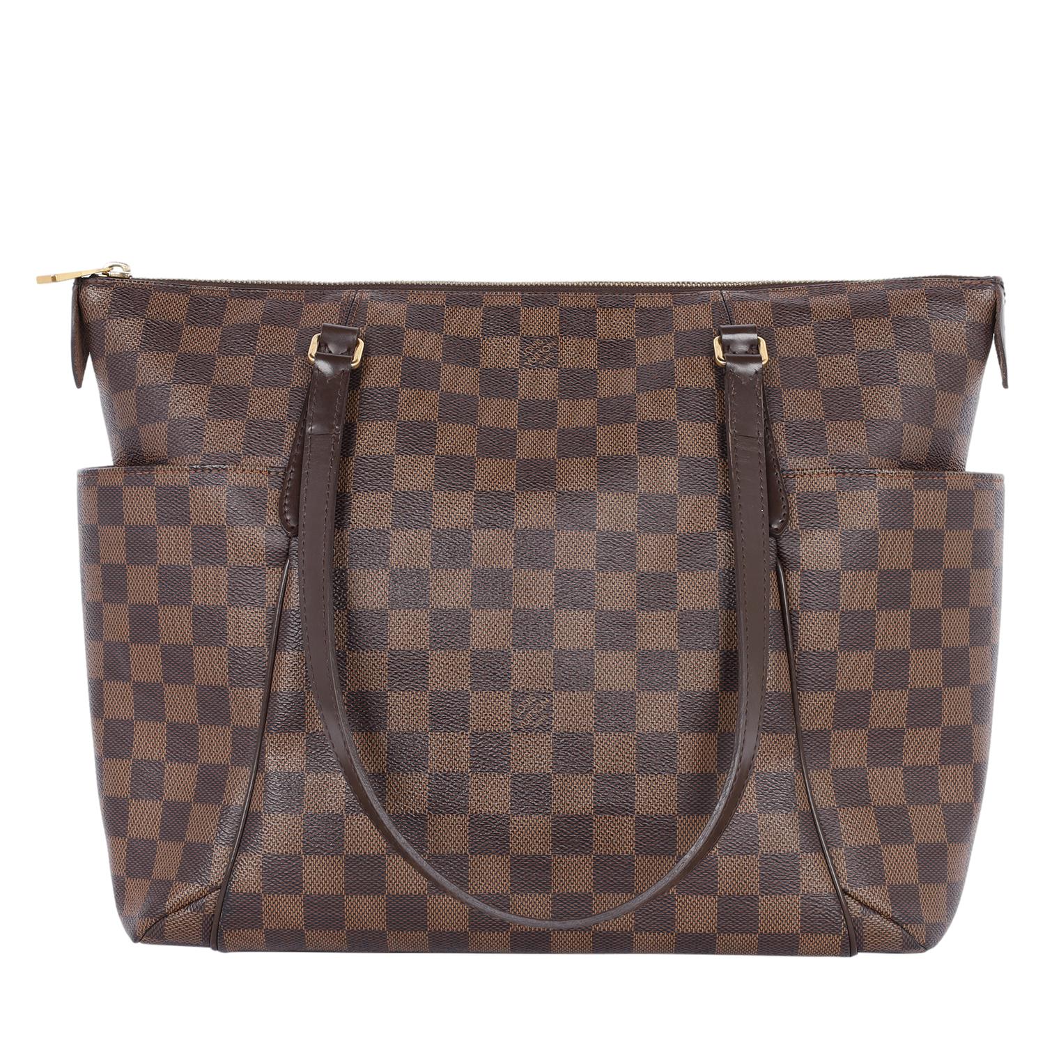 Louis Vuitton Damier Ebene Totally MM Shoulder Bag Brown In Good Condition In Salt Lake Cty, UT