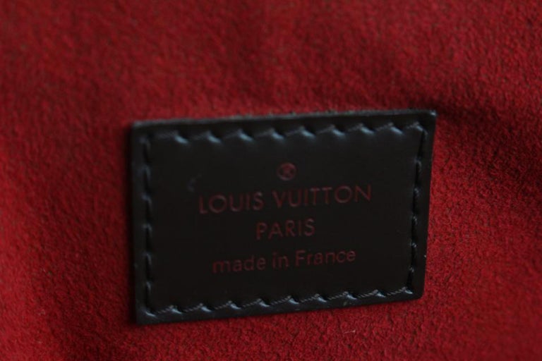 Louis Vuitton Damier Ebene Trevi PM Bowler with Strap 1210v35