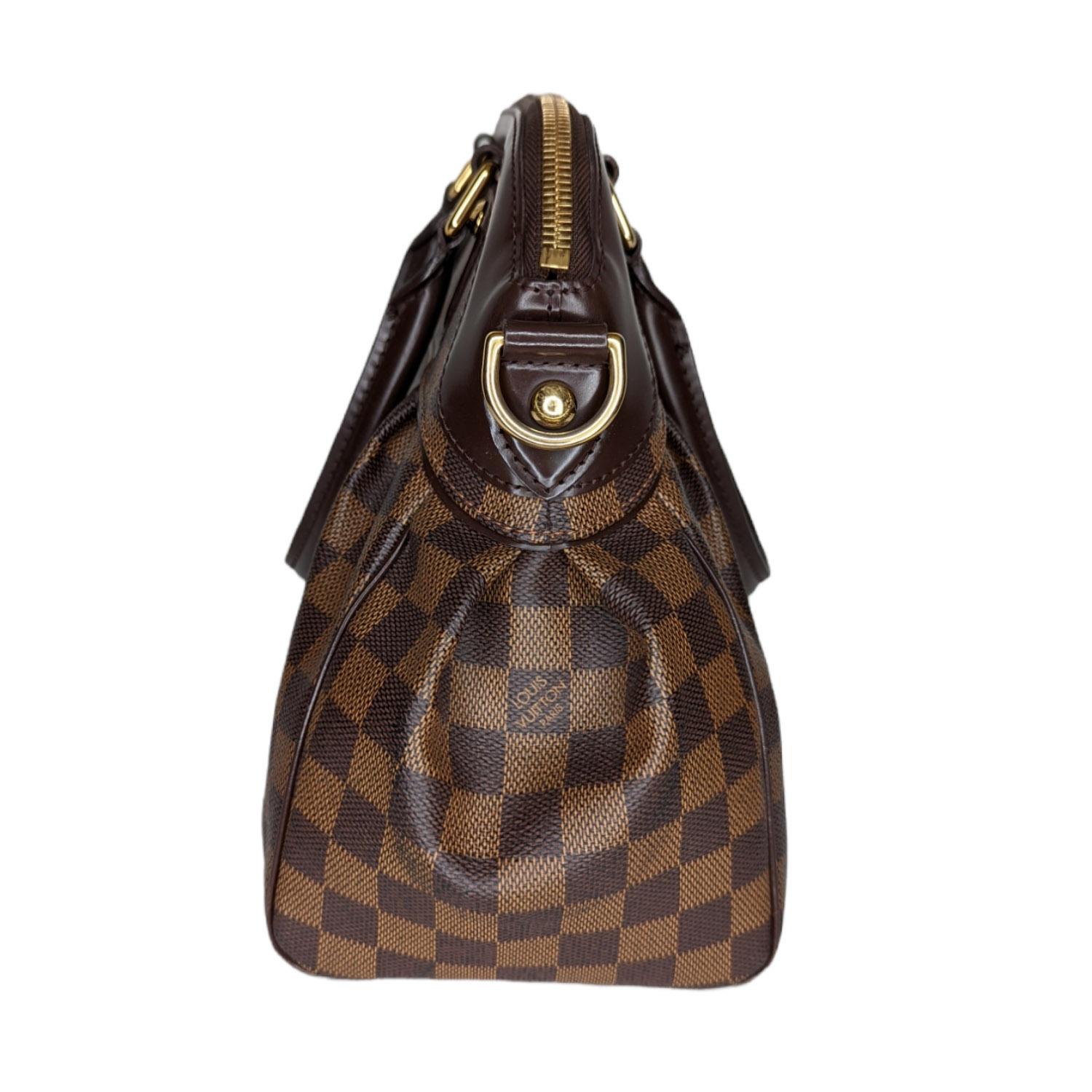 Louis Vuitton Damier Ebene Trevi PM Satchel In Good Condition In Scottsdale, AZ