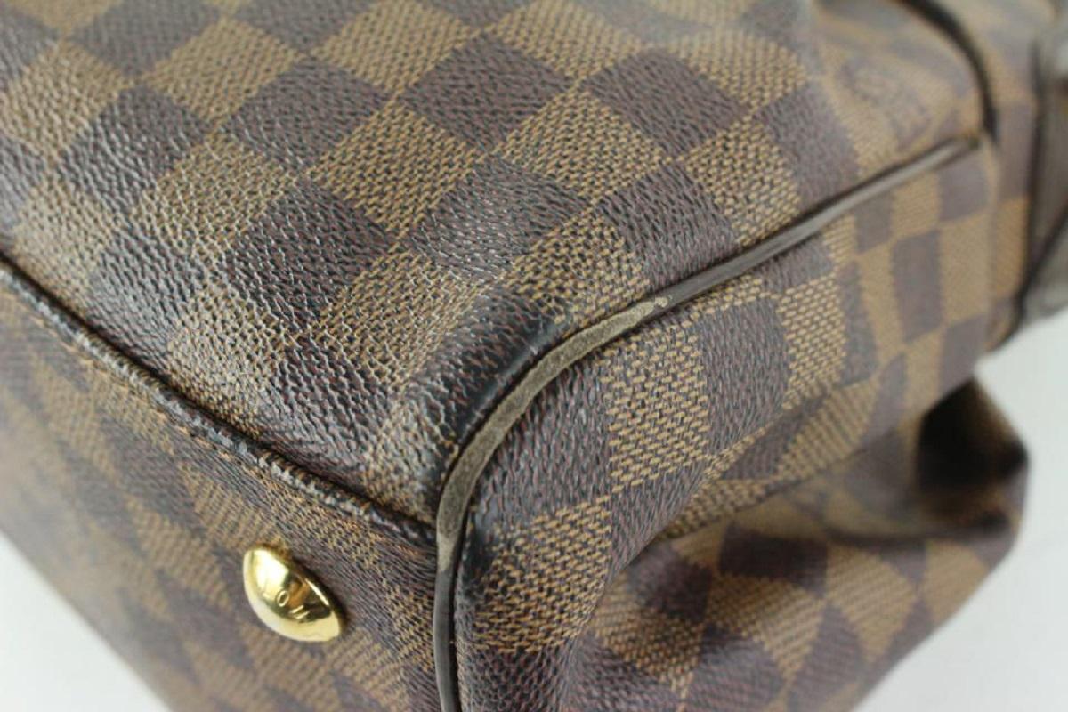 Louis Vuitton Damier Ebene Trevir 2way Bowler Bag 635lvs617 For Sale 3