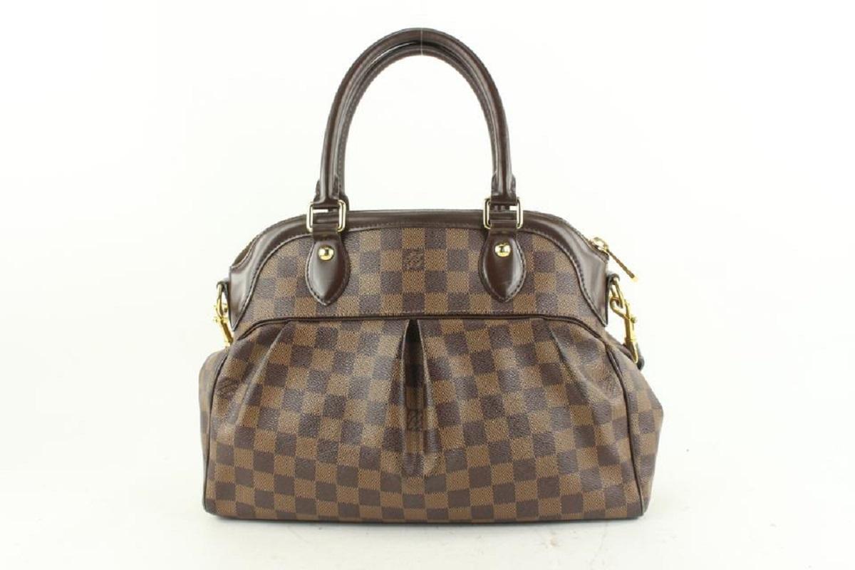 Louis Vuitton Damier Ebene Trevir 2way Bowler Bag 635lvs617 For Sale 1