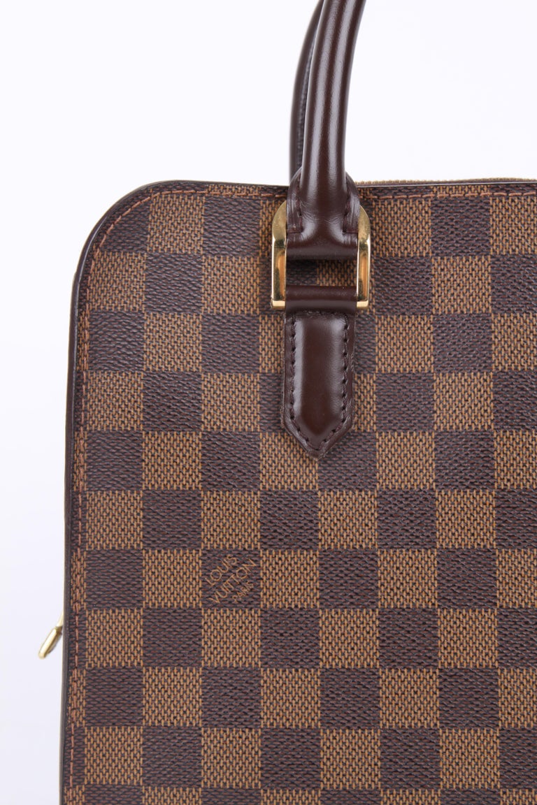 Louis Vuitton Damier Ebene Triana Handbag at 1stDibs