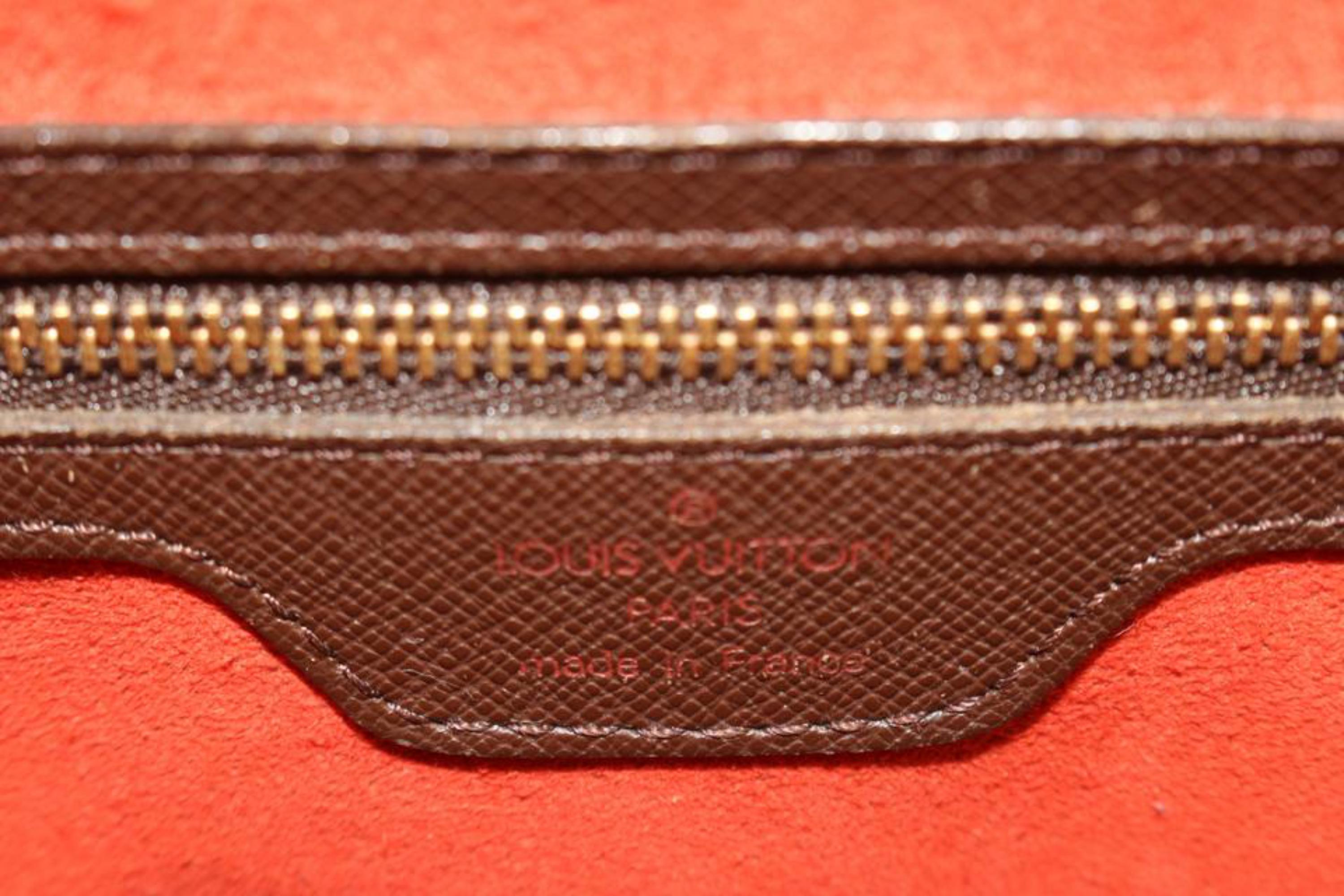 Women's Louis Vuitton Damier Ebene Triana NM Satchel Handbag 91lk425s