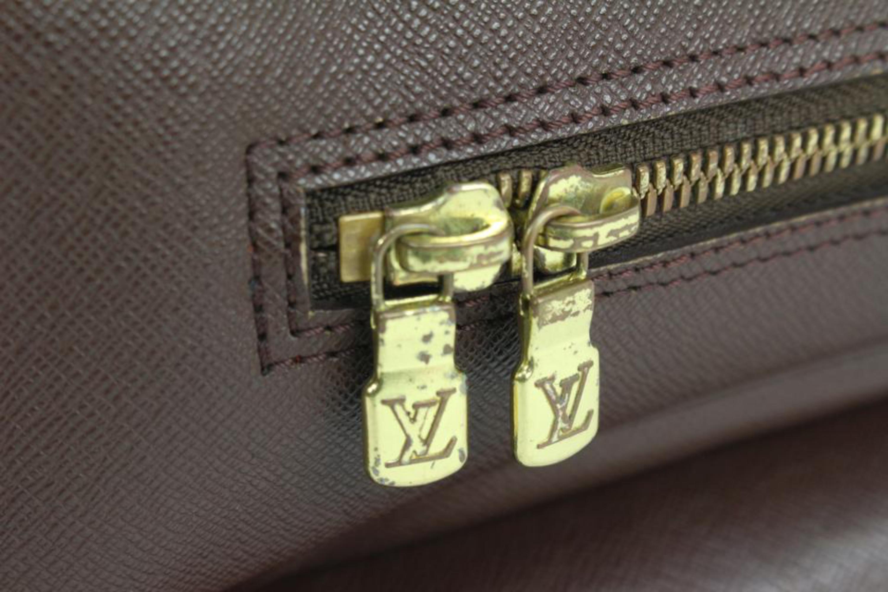 Louis Vuitton Damier Ebene Triana NM Satchel Handbag 91lk425s 3