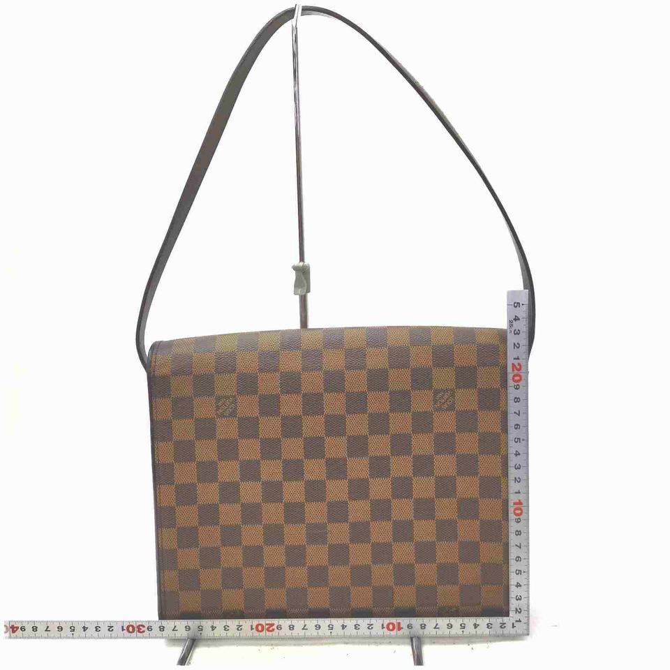 Louis Vuitton Damier Ebene Tribeca Carre Flap Bag 861318 For Sale 3
