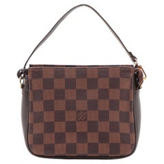 Louis Vuitton Damier Ebene Trousse Makeup-Tasche Pochette