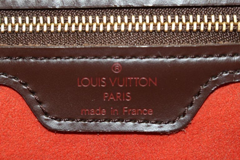Louis Vuitton Damier Ebene Uzes Tote Manhattan Style Tote 82lz817s –  Bagriculture