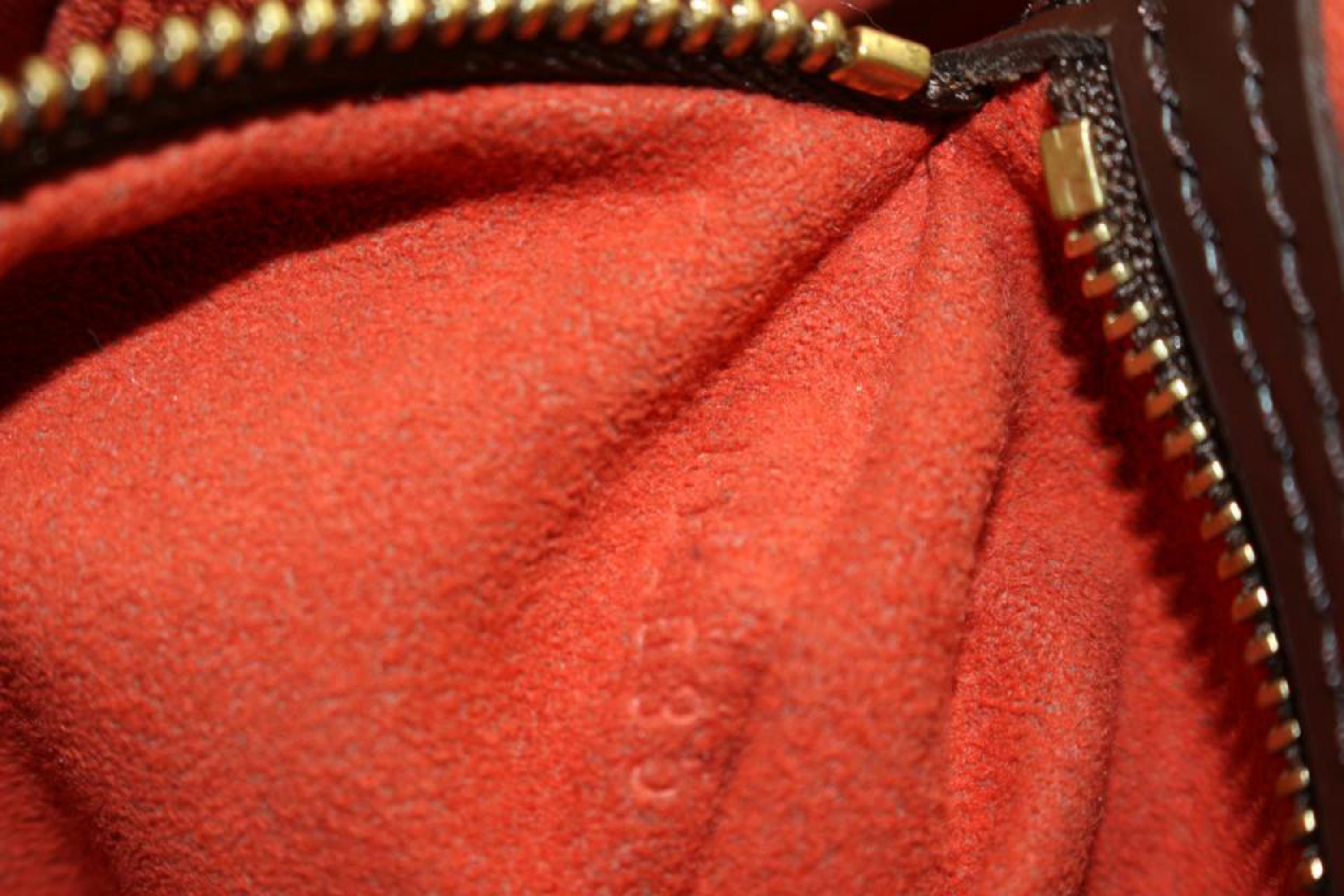 Gray Louis Vuitton Damier Ebene Uzes Tote Manhattan Style Tote 82lz817s