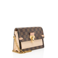 Louis Vuitton Damier Ebene Vavin Chain Wallet