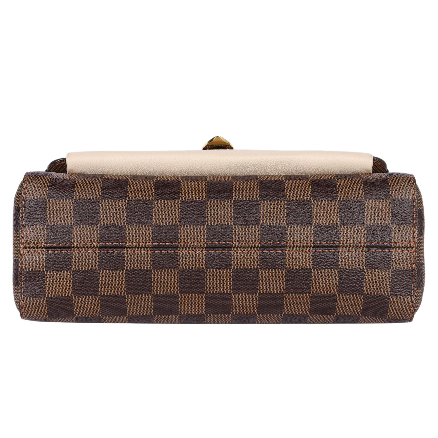 LOUIS VUITTON Damier Ebene Vavin PM Creme en vente 5