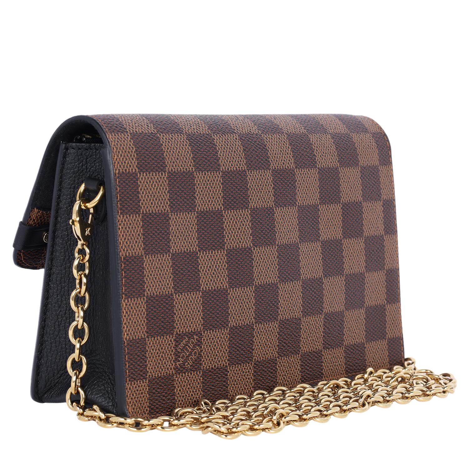 Louis Vuitton Damier Ebene Vavin PM Crossbody Bag Brown 1