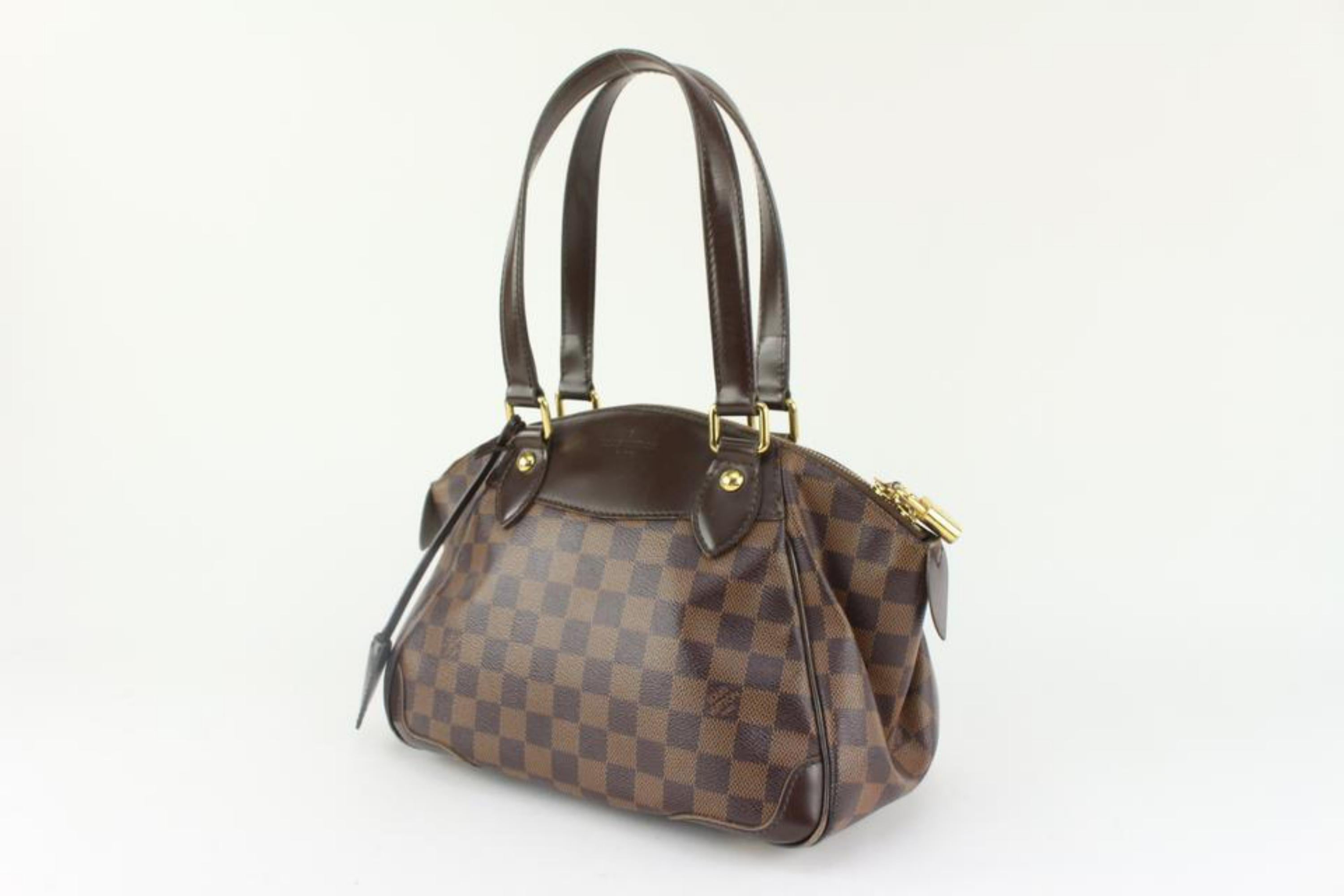 Louis Vuitton Damier Ebene Verona Bowling Bag 126lv47 For Sale 4