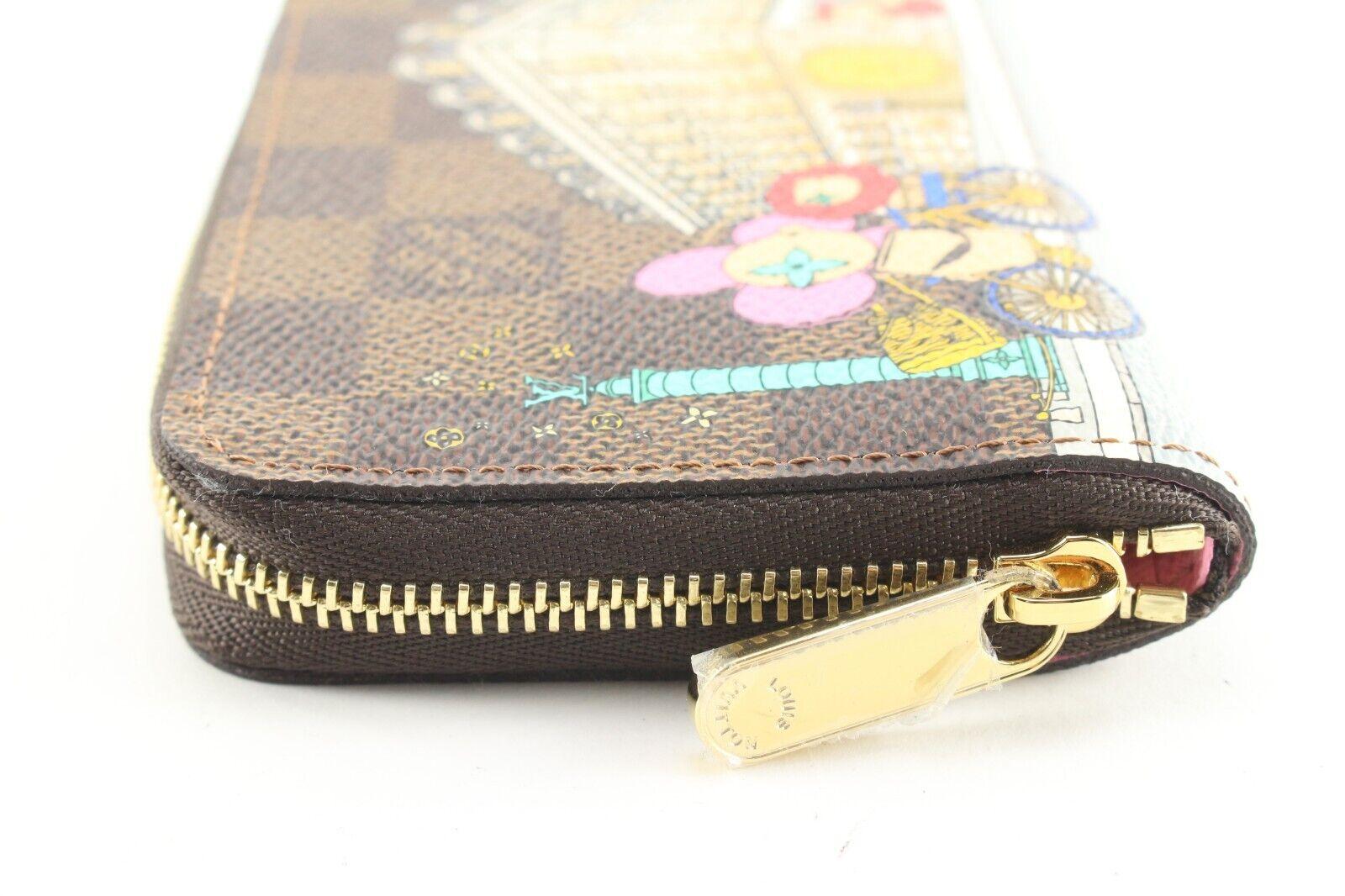 Louis Vuitton Damier Ebene Vivienne Zippy Coin Wallet 5LV525C 3
