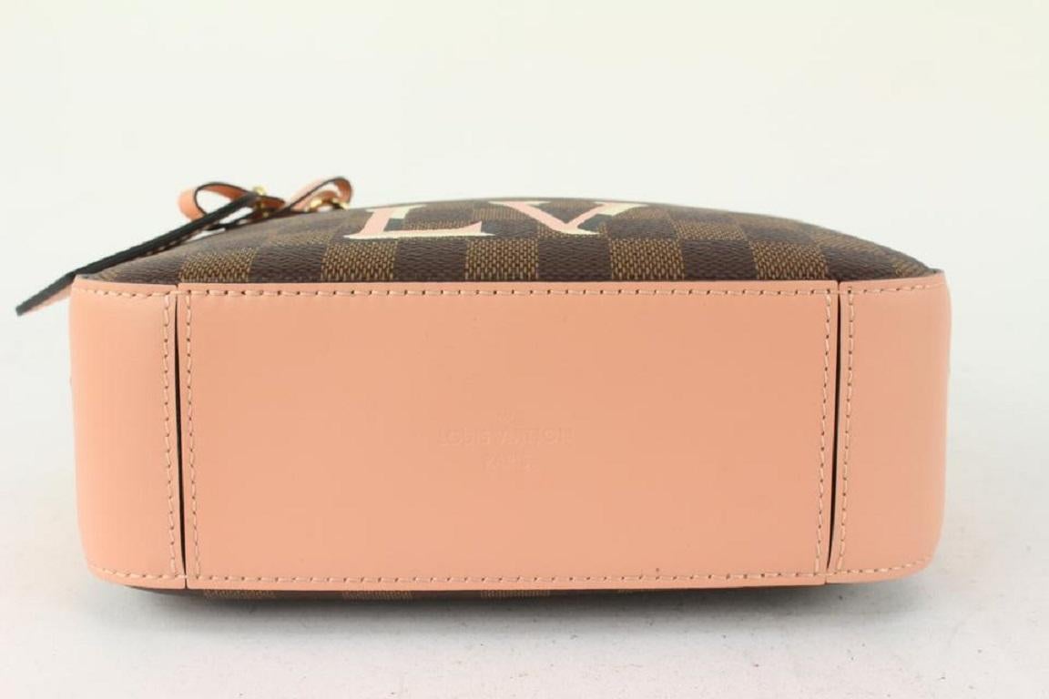 Louis Vuitton Damier Ebene x Pink Venus Santa Monica Camera  Bag 92lv77 3