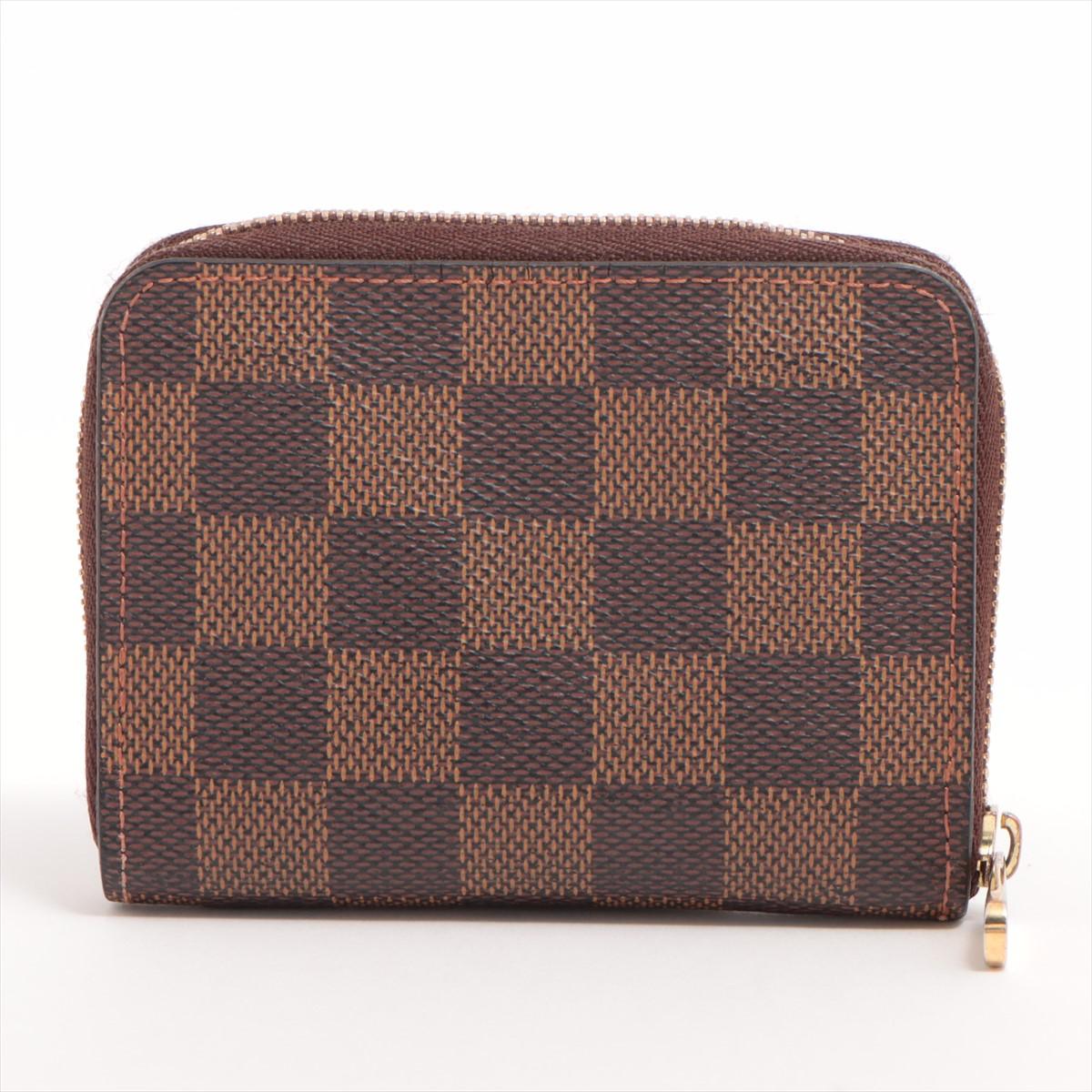 Louis Vuitton Damier Ebene Zippy Coin Purse In Good Condition For Sale In Indianapolis, IN