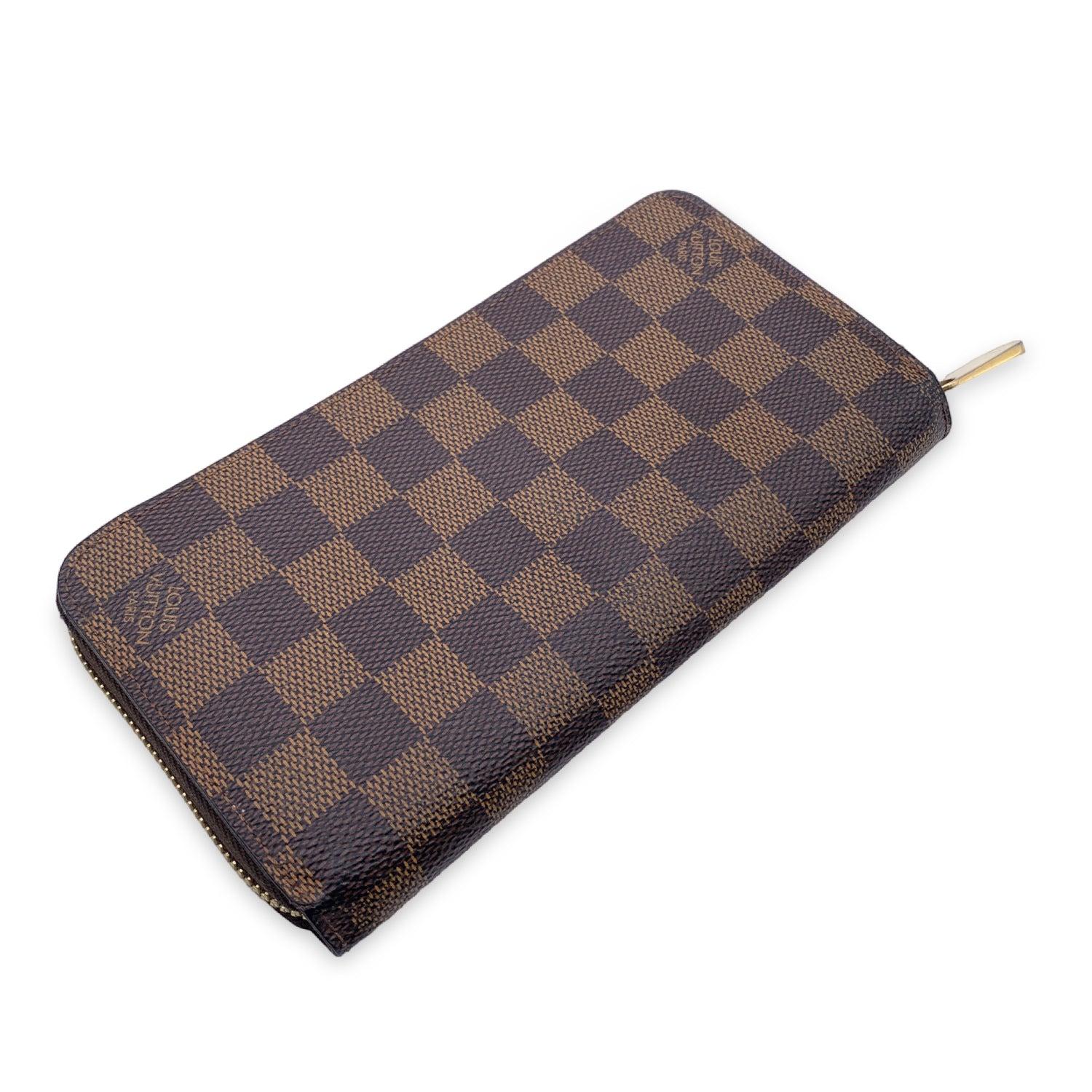 Louis Vuitton Damier Ebene Zippy Long Continental Wallet N60046 In Excellent Condition For Sale In Rome, Rome