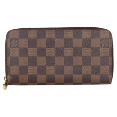 LOUIS VUITTON Damier Ebene Zippy Wallet