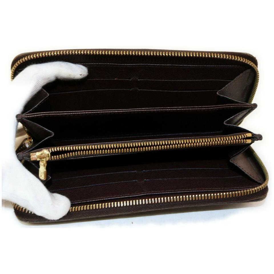 Louis Vuitton Damier Ebene Zippy Wallet Long Zip Around  862874 For Sale 5