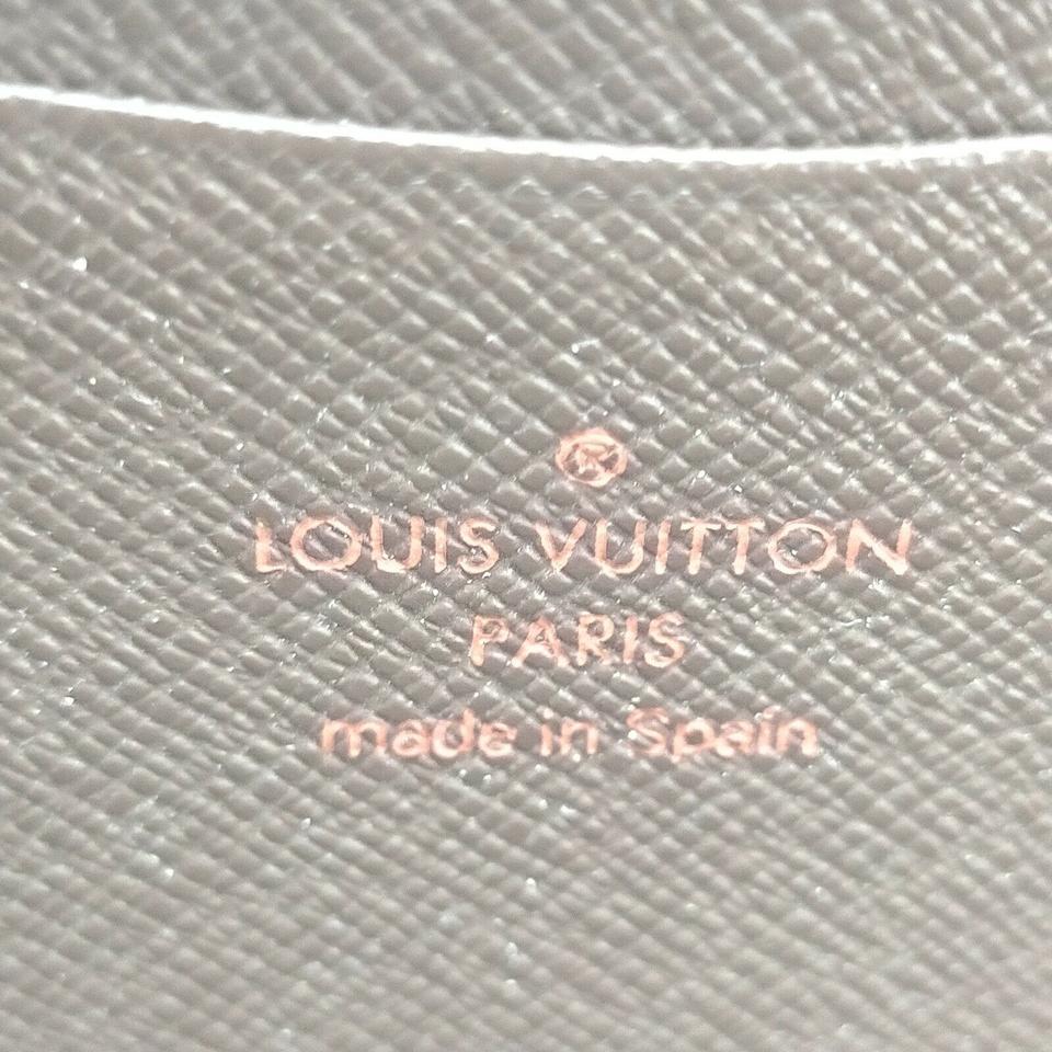 Louis Vuitton Damier Ebene Zippy Wallet  Porte Monnaie Zippe Zip Around 862197 5