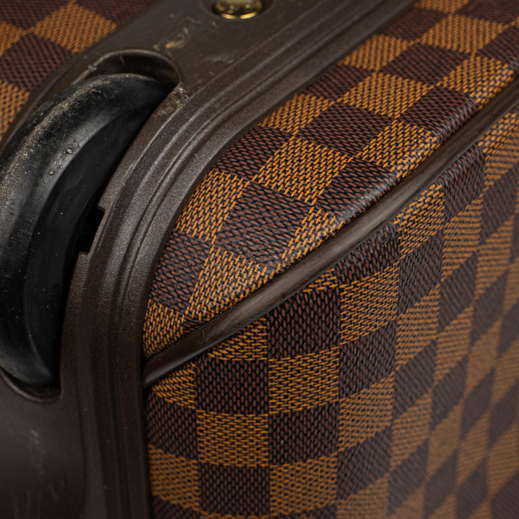 Louis Vuitton Damier Ebenr Pegase 45 Suitcase For Sale 3