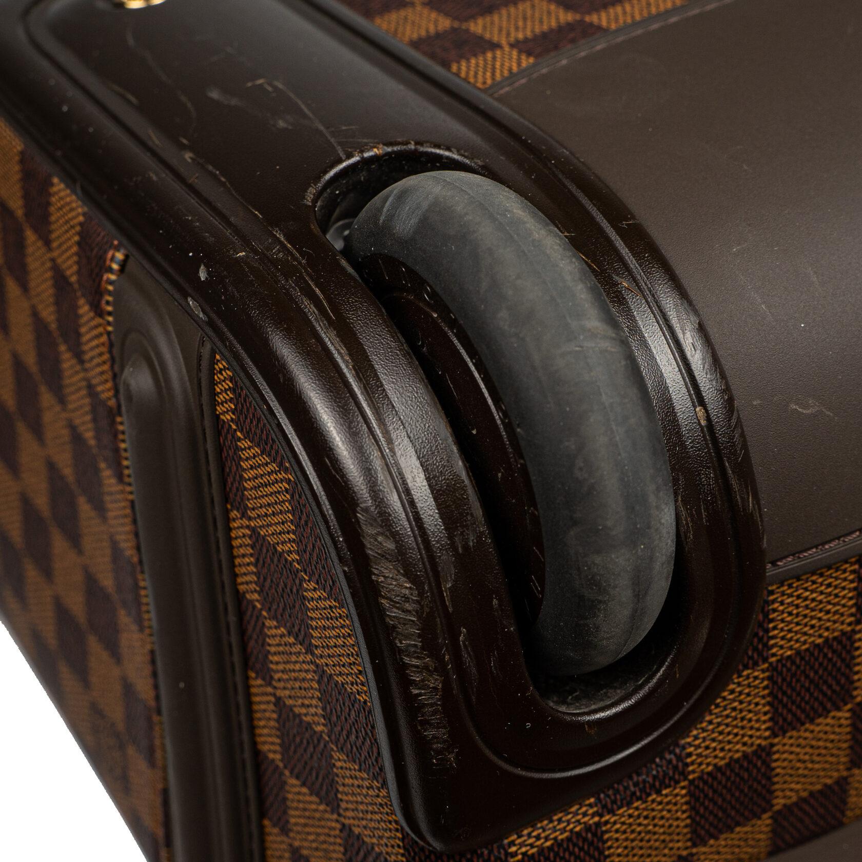 Louis Vuitton Damier Ebenr Pegase 55 Suitcase For Sale 7