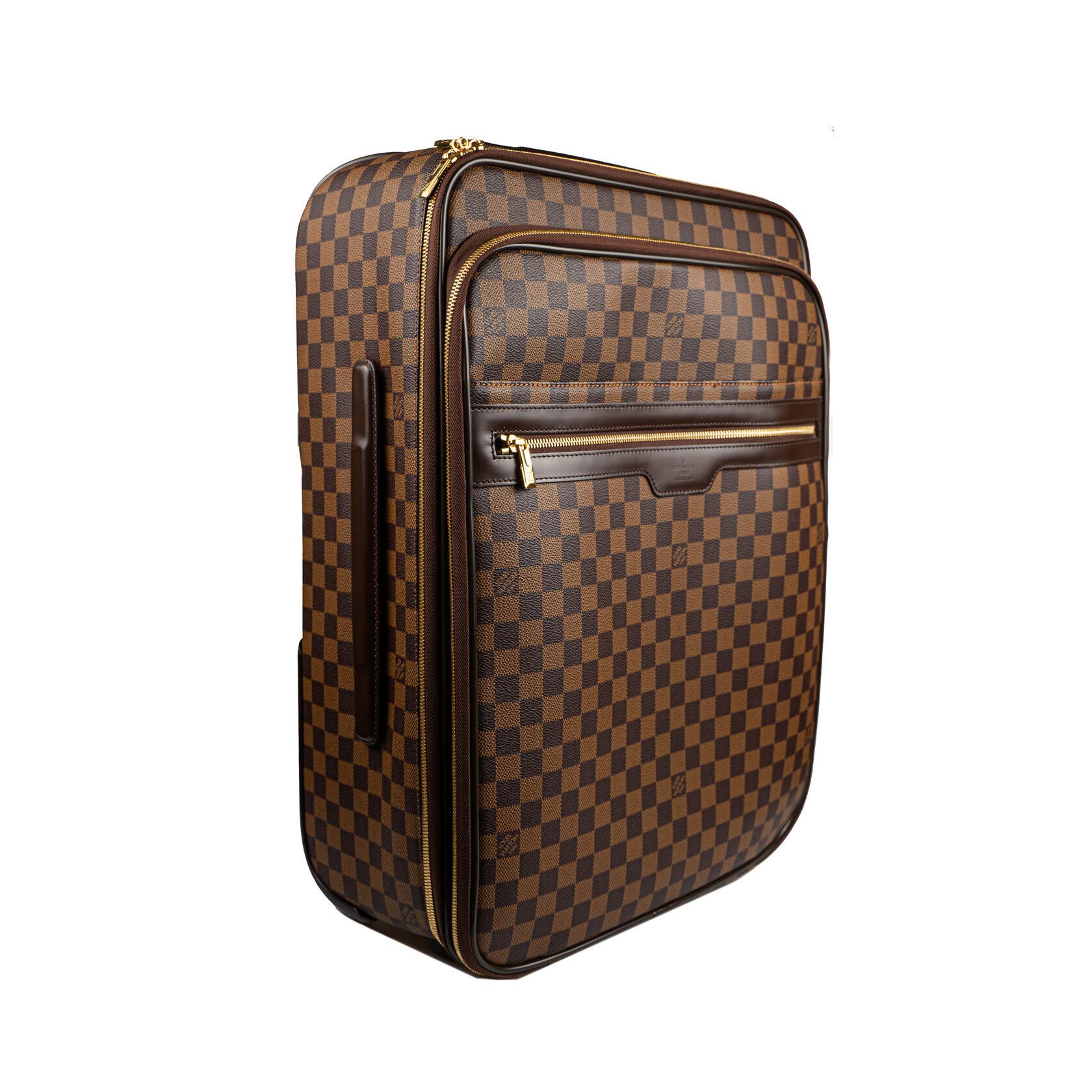 Louis Vuitton Damier Ebenr Pegase 55 Suitcase For Sale 8