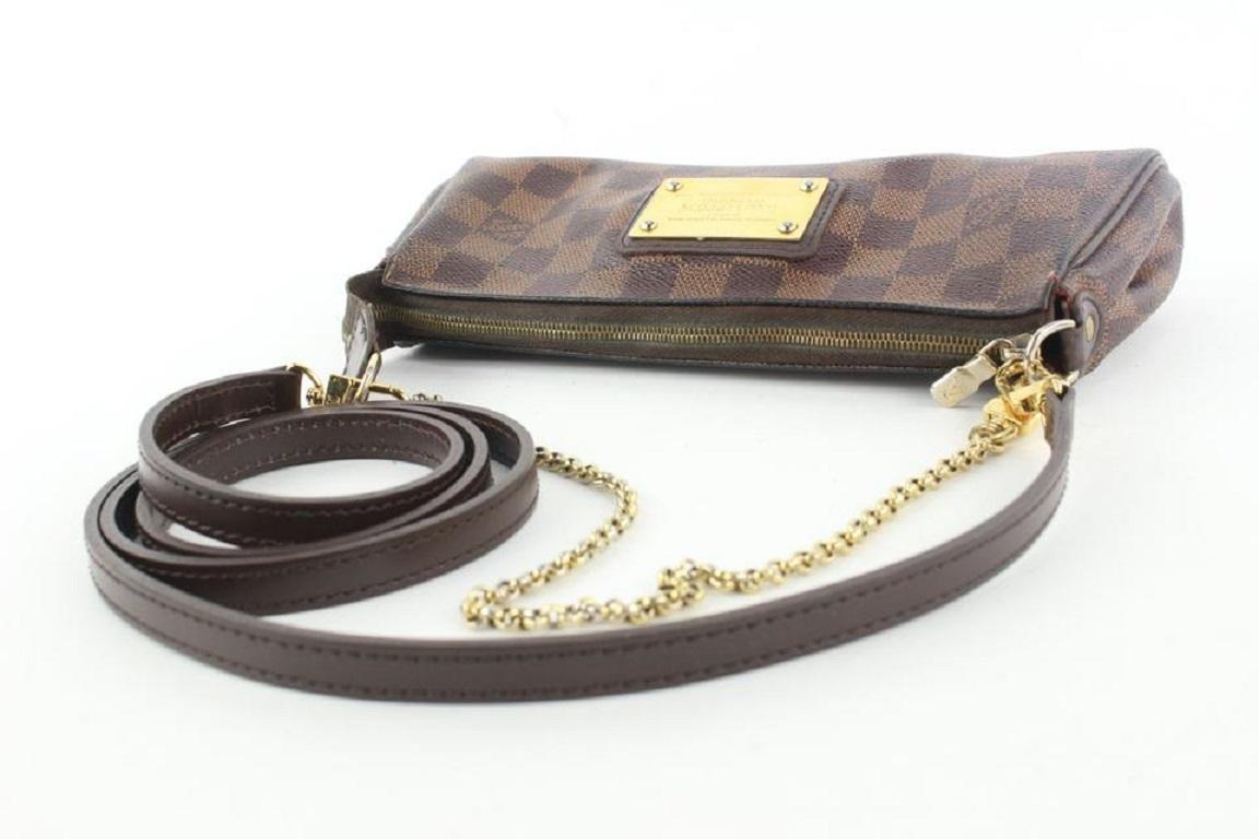 Black Louis Vuitton Damier Evene Pochette Sophie 2way Crossbody Bag Eva 202lvs54  For Sale